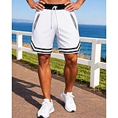 voordelige Hardloop Shorts-Voor heren Hardloopshorts Atletische shorts Sportbroek Trekkoord Zakken Short / Broekje Casual Dagelijks Buiten Zomer Lichtgewicht Ademend Sportschooltraining Wandelen Joggen Normale pasvorm