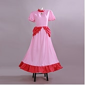 ieftine Costume de damă-Prințesă Rochii Rochie de fete cu flori Costum de petrecere tematică Film de aventură Cosplay for Pentru femei Adulți Halloween Săptămâna Cărții Petrecere Mascaradă Expoziție de Anime