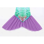 cheap Girls' Costumes-Mermaid Princess Dress Swimwear Movie Cosplay for Girls' Kid's Masquerade Party Holiday Festival