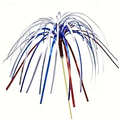baratos 250º Aniversário dos EUA-Decorações patrióticas para festa de 4 de julho – 10/20/50 peças nas cores vermelha e branca. &amp;Decoração azul com tema de fogos de artifício para o Dia da Independência, Natal, Halloween e 250º