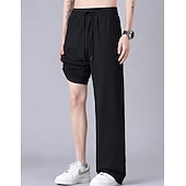 economico pantaloni casual-Per uomo Pantaloni Pantaloni casual Pantaloni Estivi Pantaloni ad asciugatura rapida Borse refrigeranti Coulisse Tasca Semplice Comodità Traspirante Lunghezza intera Casuale Quotidiano All'aperto