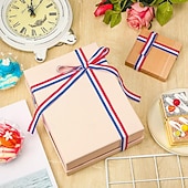 olcso Az Egyesült Államok 250. évfordulója-hazafias piros, fehér &amp;kék csíkos szalag, fél tekercs – 1968 hüvelykes anyag július 4-i ünnepre, barkácsolás, varrásprojektek &amp;emléknapi dekorációk