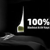 levne Blackout opona-100% zatemňovací závěsy do ložnice, magnetické přenosné zatemňovací rolety na cesty, zatemňovací okenní závěsy bez vrtání, s možností řezání do ložnice, dětského pokoje, mediální místnosti, karavanu