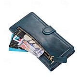 economico 2026 Samsung Galaxy S26 Serie-telefono Custodia Per Samsung Galaxy S26 S26 Plus S26 Ultra Custodia Portafoglio Cerniera Protezione Completa Cavalletto Retrò Pelle PU