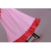 ieftine Costume de damă-Prințesă Rochii Rochie de fete cu flori Costum de petrecere tematică Film de aventură Cosplay for Pentru femei Adulți Halloween Săptămâna Cărții Petrecere Mascaradă Expoziție de Anime