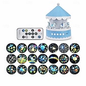 Недорогие Детские ночные огни-Проектор Свет Светодиодный ночник В помещении Изменение цвета