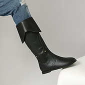 preiswerte Schuhe-Mittelalterlich Renaissance Steampunk Schuhe Stiefel Pirat Wikinger Keltischer Ritter Kostüm Damen Vikinger Seeräuber Halloween Karneval Leistung LARP Renaissance-Messe Erwachsene Schuhe