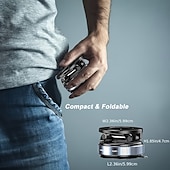 Недорогие Крючки и держатели-Комплект из 2 магнитных держателей для телефонов, сверхпрочный складной механический держатель с вакуумной присоской, вращающийся на 360°, с сильным магнитным креплением, подходит для автомобиля,