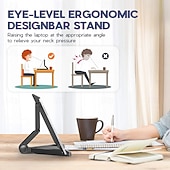 cheap Jewelry &amp; Cosmetic Storage-Portable Foldable Universal Folding Tablet Holder, 180-degree Free Rotation Phone Holder, Equipped With Anti-slip Sponge on the Bottom, Perfect for Both Studying And Enjoying TV Shows