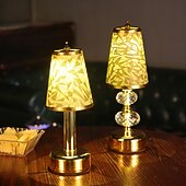 ieftine Lămpi de masă-Lampă de masă modernă, iluminat nordic pentru dormitor, cu abajur din material textil, lampă de masă mică pentru birou, pentru living, birou