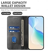 baratos 2026 Samsung Galaxy S26 Série-telefone Capinha Para Samsung Galaxy S26 S26 Ultra Plus Capa para Cartão Wallet Com Suporte Suporte para carregamento sem fio Slot para cartão Retro TPU Couro PU