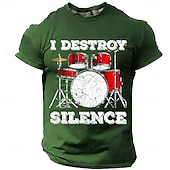  Bărbați Argou amuzant Tricou Manșon scurt Tricou Tipărire 3D Stil Nautic Cămașă Modă Zilnic Zilnic Stradă Roșu-aprins Vară Primăvară Îmbrăcăminte S M L XL XXL XXXL