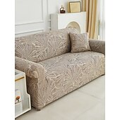 baratos Cobertura de Sofa-Capa de sofá com estampa geométrica, em microfibra elástica, protetora para móveis, ideal para sala de estar e decoração de casa.
