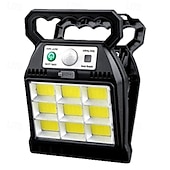 preiswerte Briefkastenlampen-Tragbare Solar-Klemmleuchte, solarbetriebene Klemmleuchte für den Außenbereich, wasserdicht, mit Bewegungsmelder und 3 Leuchtmodi für Terrasse, Garten, Zaun und Zelt