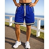 voordelige Hardloop Shorts-Voor heren Hardloopshorts Atletische shorts Sportbroek Trekkoord Zakken Short / Broekje Casual Dagelijks Buiten Zomer Lichtgewicht Ademend Sportschooltraining Wandelen Joggen Normale pasvorm