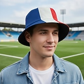 economico Accessori e Cappelli-Calcio mondiale Cappello Calciatore Tifoso di calcio francese Casual Adulti Unisex Casuale All'aperto Incontro Vestirsi