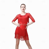 Недорогие Платья для практики-Женское платье для репетиций и выступлений по латиноамериканским танцам