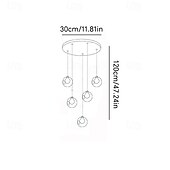 billige Krystallkroner-lange lysekroner for høyt tak, moderne krystallkuler pendellampe, globe regndråpelampe, hengende lysarmaturer til spiraltrapp, foaje, entrywa