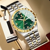 abordables Relojes de Cuarzo-872 nuevo reloj clásico de negocios de acero inoxidable ultrafino para hombre, reloj de pulsera de cuarzo luminoso resistente al agua