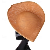 levne fascinátory-Fascinátory Polyester Směs polyester / bavlna Svatební Narozeniny Vinobraní Roztomilý retro S Srdce Přílba Pokrývky Hlavy