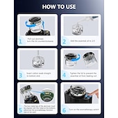 Недорогие Декоративные огни-Выдвижное автомобильное зарядное устройство USB-C с быстрой зарядкой 120 Вт, автомобильный адаптер для прикуривателя со звездами и ароматерапевтической подсветкой, незаменимые автомобильные зарядные устройства, подарки для путешественников, мужчин и женщи