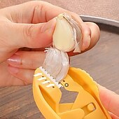 economico Utensili e gadget da cucina-Pelapatate per aglio, strumento manuale multifunzionale a doppia estremità per pelare l'aglio, facile e veloce da usare in cucina, lavabile in lavastoviglie, non irrita le mani, design ergonomico.