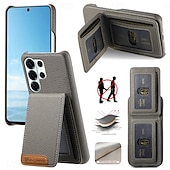 economico 2026 Samsung Galaxy S26 Serie-telefono Custodia Per Samsung Galaxy S26 S26 Plus S26 Ultra Copertura Posteriore con Supporto Cavalletto Slot per Carte Retrò TPU Pelle PU