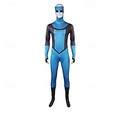  Abenteuer Invinciboy Superheld Zentai-Anzüge Outfits Bodysuits Videospiel Cosplay Film- und TV-Themenkostüme for Herren Erwachsene Maskerade Halloween Leistung Comic-Konzert