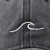 Недорогие Бейсболка мужская-Муж. Бейсболка Шляпа от солнца Шляпа дальнобойщика Черный Винный Хлопок Регулируется Мода Уличный стиль На каждый день Повседневные на открытом воздухе Отпуск Полосы / волосы Вышивка