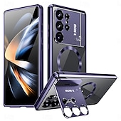 ieftine 2026 Samsung Galaxy S26 Seria-telefon Maska Pentru Samsung Galaxy S26 Ultra Noutate Cu Magsafe rezista Detașabil și Protecție de Ecran Retro MetalPistol ABS + PC