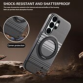 cheap 2026 Samsung Galaxy S26 Series-Phone Case For Samsung Galaxy S26 S25 Edge S24 FE S23 Ultra Plus A56 A36 A26 A16 A35 5G A15 Magnetic Adsorption with Stand Holder Shockproof TPU PU Leather