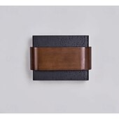 abordables Appliques murales d'intérieur-Applique murale lumineuse à double éclairage, style wabi-sabi médiéval – idéale pour une chambre, un salon ou un couloir. 110-240 V