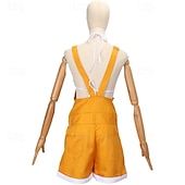 cheap Anime Costumes-Ocean Adventurer Straw Hat Pirate Anime Outfits Cosplay Suits Masquerade Dailywear Anime Expo Costume For Women's Adults'