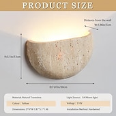 halpa Sisätilojen seinävalaisimet-Sisätiloissa Moderni Pohjoismainen tyyli Seinävalot sisätiloihin Makuuhuone Ruokailuhuone Kivi Seinävalaisin 85-265V