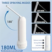 cheap Personal Protection-Electric Portable Bidet for Travel &amp; Postpartum Care, Handheld Rechargeable Bidet Sprayer with 350ml Bottle, IPX7 Waterproof for Maternity, Baby, Seniors, Camping, Personal Hygiene Recovery