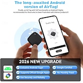 cheap Security Sensors &amp; Alarms-Air Tracker 4 Pack, Model Bluetooth Tracker Tags, Android Tracker Tags Compatible with the Google Find Hub App, Bluetooth Luggage Tracker Smart Tags for Finding Keys, Backpacks, Suitcases