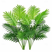 levne Umělé rostliny a zeleň-2 ks umělých rostlin arekové palmy (bez květináče), umělé rostliny, umělé podlahové rostliny, umělé tropické palmy, umělá zeleň, rostliny pro vnitřní a venkovní dekoraci domácí kanceláře.