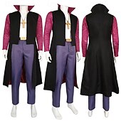 cheap Anime Costumes-Ocean Adventurer Straw Hat Pirate Anime Outfits Masquerade Cosplay Suits Halloween Anime Expo Costume For Men's Adults'