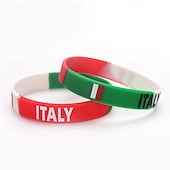 economico Accessori e Cappelli-20 braccialetti per la partita mondiale di calcio 2026, calcio, patriottico, unisex, per bambini e adulti, per feste, eventi calcistici, travestimenti
