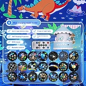 Недорогие Детские ночные огни-Проектор Свет Светодиодный ночник В помещении Изменение цвета