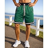 voordelige Hardloop Shorts-Voor heren Hardloopshorts Atletische shorts Sportbroek Trekkoord Zakken Short / Broekje Casual Dagelijks Buiten Zomer Lichtgewicht Ademend Sportschooltraining Wandelen Joggen Normale pasvorm