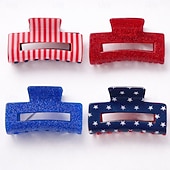  250ή Επέτειος ΗΠΑ Αξεσουάρ μαλλιών Καθημερινό Ενηλίκων Γιούνισεξ Ημέρα ανεξαρτησίας Ντύνομαι