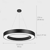 baratos Luzes da ilha-40 cm Design De Lanterna Luzes Pingente Metal Acabamentos Pintados Moderno 110-120V 220-240V