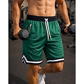 voordelige Hardloop Shorts-Voor heren Hardloopshorts Atletische shorts Sportbroek Trekkoord Zakken Short / Broekje Casual Dagelijks Buiten Zomer Lichtgewicht Ademend Sportschooltraining Wandelen Joggen Normale pasvorm
