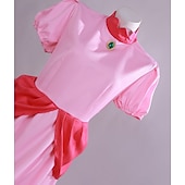 ieftine Costume de damă-Prințesă Rochii Rochie de fete cu flori Costum de petrecere tematică Film de aventură Cosplay for Pentru femei Adulți Halloween Săptămâna Cărții Petrecere Mascaradă Expoziție de Anime