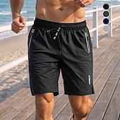 voordelige Hardloop Shorts-Voor heren Hardloopshorts Atletische shorts Sportbroek Trekkoord Zak Short / Broekje Casual Dagelijks Buiten Zomer Reflecterend Lichtgewicht Ademend Sportschooltraining Joggen Hardlopen Normale