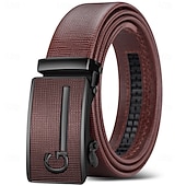 levne Pánské opasky-Pánské Pás Automatická spona PU Šik ven Moderní Pro volný čas Pevná barva A01 A02 Denní Obchod Formální Do pasu