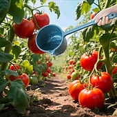 Недорогие Системы полива и орошения-Набор из 3 длинных черпаков для полива, широко используемых в саду, — это многофункциональный бытовой инструмент. Он имеет множество применений, включая полив на открытом воздухе, и идеально подходит