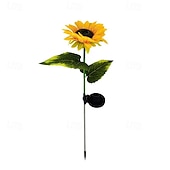 preiswerte Bodenlichter-1 Stück 5 W LED-Solarleuchten Wegbeleuchtung &amp; Laternen Multifunktion Solarbetrieben Kreativ Warmweiß RGB 3.2 V Außenbeleuchtung Hof Garten 10 LED-Perlen