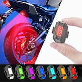 お買い得  家庭の改善-オートバイ用ライト、ドローン用ストロボライト、7色ミニUSB LED、衝突防止、バイク、航空機、夜間飛行、点滅警告信号ライト
